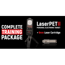 LaserPET™ II + SureStrike™ 9mm (9x19) cartridge - Red Laser