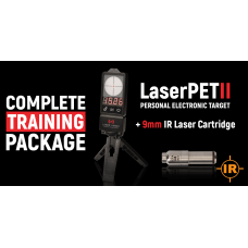 LaserPET™ II + SureStrike™ 9mm (9x19) cartridge - 780IR Laser
